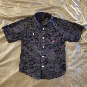US Polo button-up, short sleeve